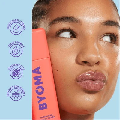 Byoma skincare lifestyle image template